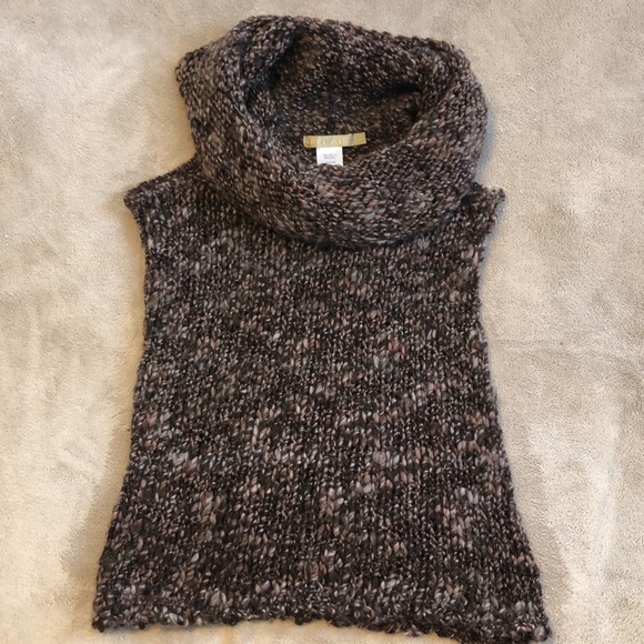 Relais Knitware Sweaters - Cowl Neck Sleeveless Sweater Relais Knitware Sweaters - Cowl Neck Sleeveless Sweater